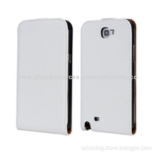 Vertical genuine leather case for Samsung Galaxy Note 2/N7100